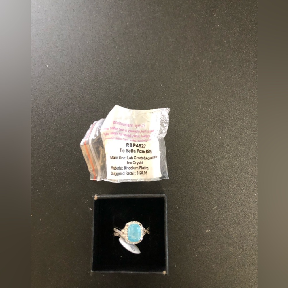 The Bella Rose Ring.  Size 5